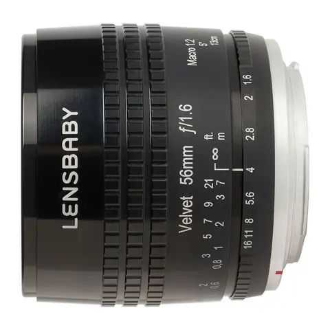 Lensbaby Velvet 56 Canon EF - Zwart