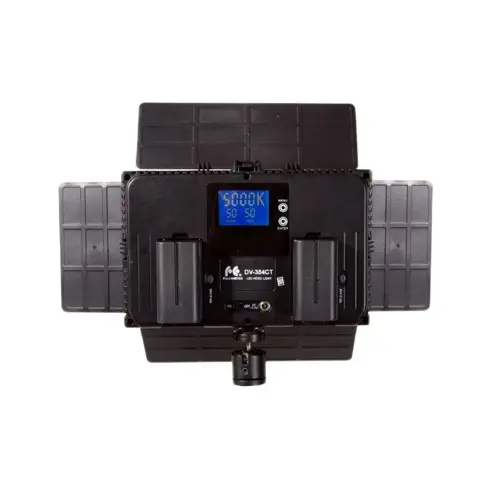 Falcon Eyes LED Lamp Set Dimbaar DV-384CT-K2 incl. Accu