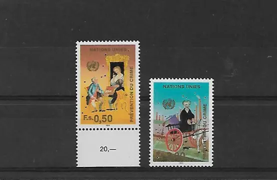 UNO-Geneve Michel nr. 190-91 Postfris