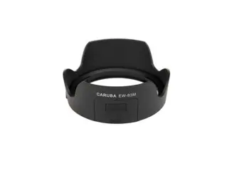 Caruba EW-83M Zonnekap - Zwart