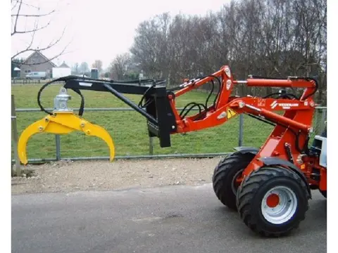 Houtklem Houtgrijper 90 cm,VZM 90 met Jib euro voorlader Aktie