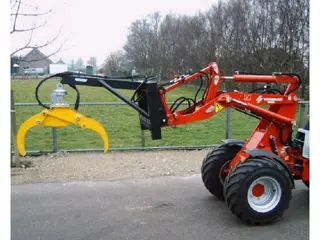 Houtklem Houtgrijper 90 cm,VZM 90 met Jib euro voorlader Aktie