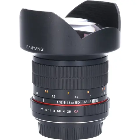 Tweedehands Samyang 14mm f/2.8 ED AS IF UMC Canon AE CM2430