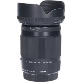 Tweedehands Sigma 18-300mm f/3.5-6.3 DC OS HSM Macro Contemporary Canon CM2493