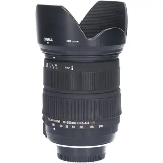 Tweedehands Sigma 18-200mm f/3.5-6.3 DC OS HSM Nikon-AFD CM2515