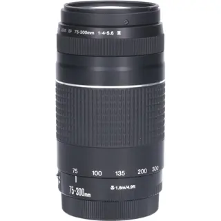 Tweedehands Canon EF 75-300mm f/4.0-5.6 III DC CM2377