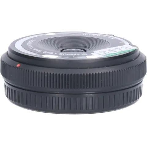 Tweedehands Olympus Body Cap lens 9mm f/8.0 Fisheye - Zwart CM2472
