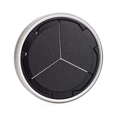 Tweedehands Leica D-lux 7 auto lens cap silver/black CM0832