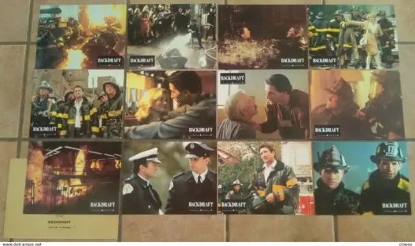 BACKDRAFT lobbycard set.