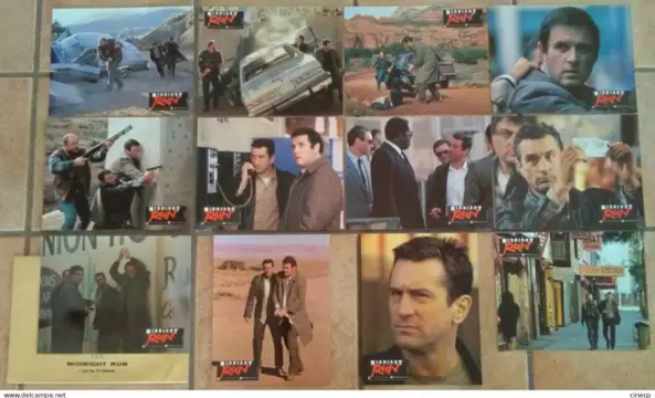 MIDNIGHT RUN lobbycard set.