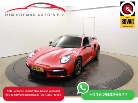 Porsche 911 3.8 Turbo S Aerokit Carbon Nose lift 360º Camera PPF Sport Uitlaat