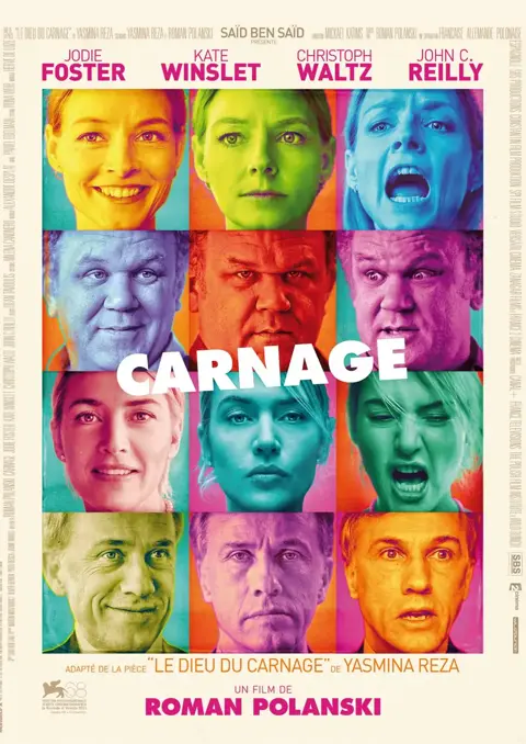 CARNAGE filmposter.