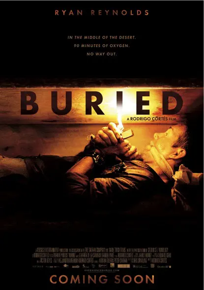 BURIED filmposter.