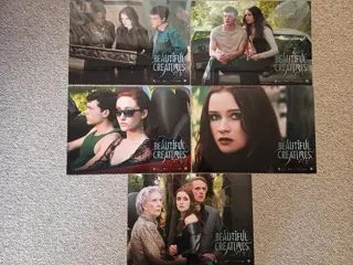 BEAUTIFUL CREATURES lobbycard set.