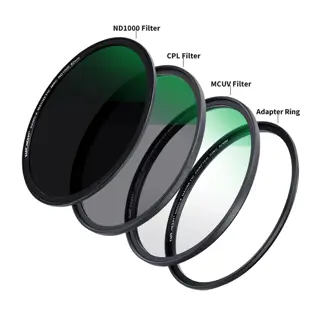 K&F Concept Magnetic Lensfilter-Kit CPL-ND-UV 82 mm