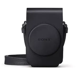 Sony LCS-RXG Leren tas voor RX100 serie - zwart