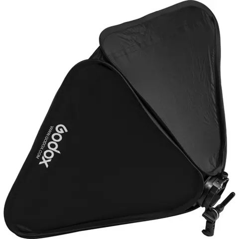 Godox S2-type Bracket Bowens + Softbox 80x80cm + Grid