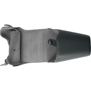 Delamax Lederen Retrotas voor Canon EOS 7D Zwart