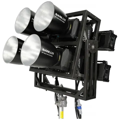 Nanlux Four-Light Frame w/ Yoke