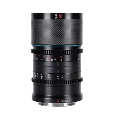 Sirui 35mm T2.9 1.6x Anamorphic Blue Sony E