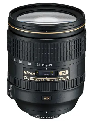 Nikon 24-120mm f/4.0 G AF-S ED VR