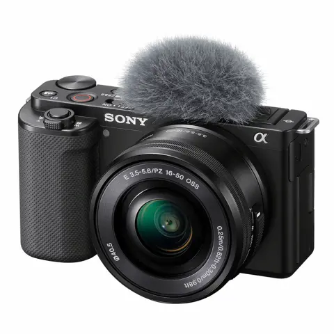 Sony ZV-E10 + E 16-50mm + ECM-W2BT