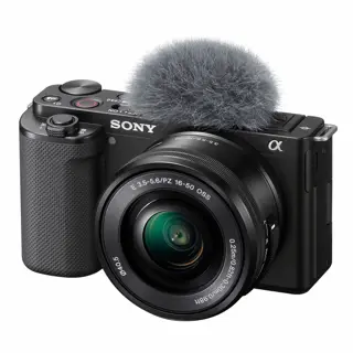 Sony ZV-E10 + E 16-50mm + ECM-W2BT