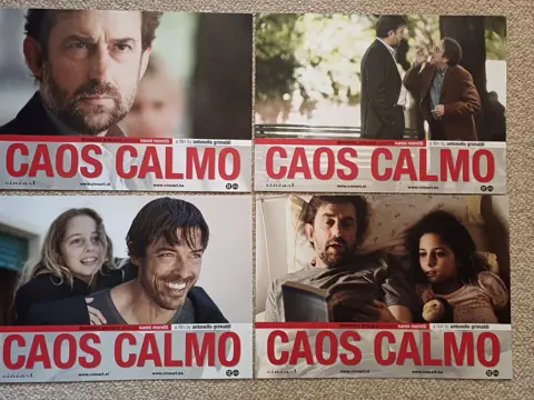 CAOS   CALMO     lobbycard set.