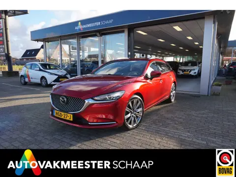 Mazda 6 Sportbreak 2.5 SkyActiv-G 194 , Automaat , Incl 12 mnd bovag garantie.