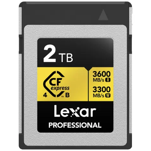 Lexar CFexpress Pro Type B Gold 4.0 Series 2TB - R3600/W3300