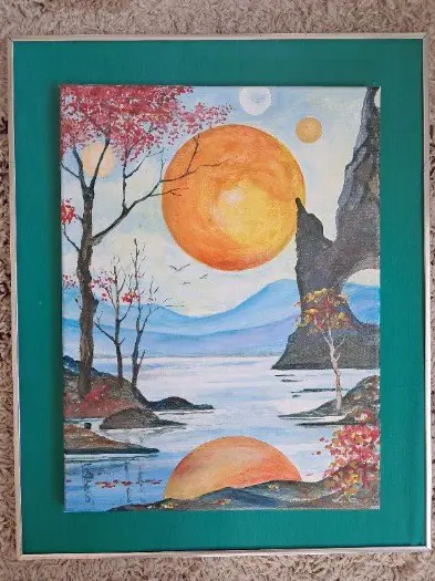 Stille waterlandschap