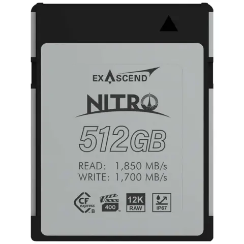 Exascend Nitro Cfexpress(Type B) 512GB