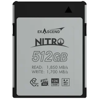 Exascend Nitro Cfexpress(Type B) 512GB
