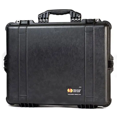 Peli Case 1600 Black 54,4x41,9x20cm (plukschuim interieur)