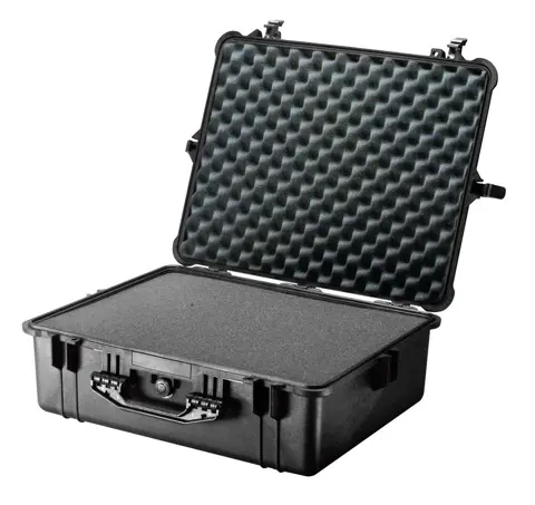 Peli™ (Protector) Case 1550 Black 46,8x35,6x19,4cm (plukschuim interieur)