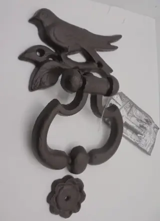 GIETIJZEREN DEURKLOPPER VOGEL BR15 NIEUW