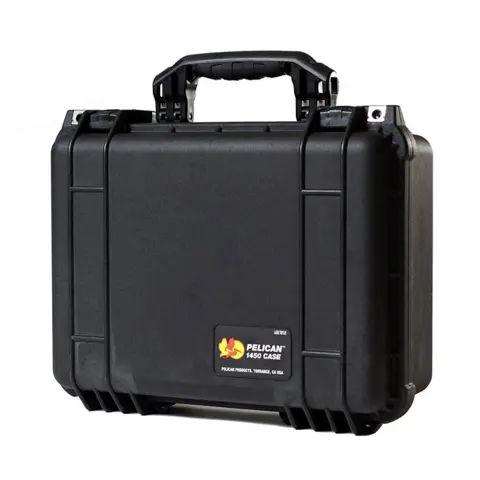 Peli™ (Protector) Case 1450 Black 37,1x25,9x15,2cm (plukschuim interieur)