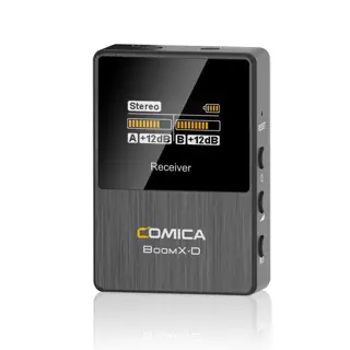 Comica BoomX-D D2 draadloze microfoon met 2 zenders