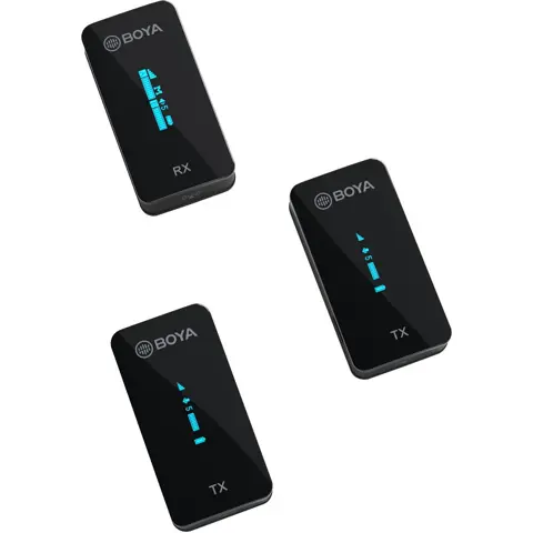 Boya 2.4 GHz Dual Lavalier Microphone Wireless BY-XM6-S2