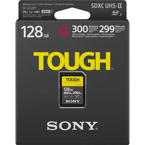 Sony 128GB SF-G Tough UHS-II SDXC