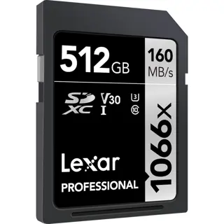 Lexar SDXC Professional UHS-I 1066X 512GB