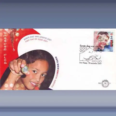 Kind met Euromunt (2001)