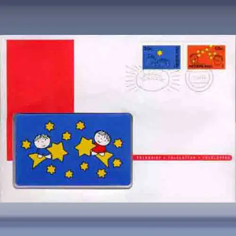 Kerst 1995 Dick Bruna (blauw) (12-1995)