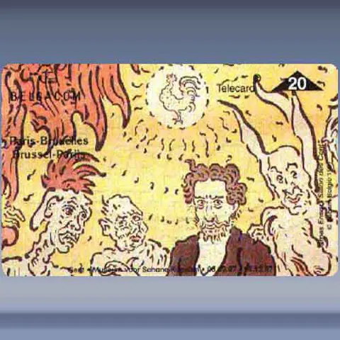 Belgium, Belgacom (James Ensor) (1997)