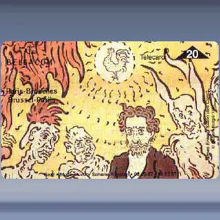 Belgium, Belgacom (James Ensor) (1997)