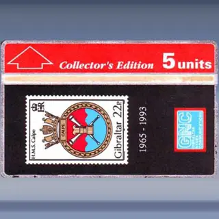 HMS Calpe Stamp (1993)