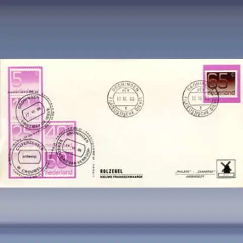 Crouwel, 65 cent (rol) (1986)