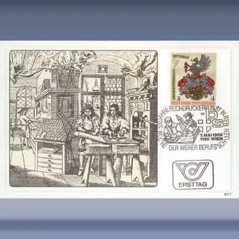 500 jaar drukwerk in Oostenrijk (1982)