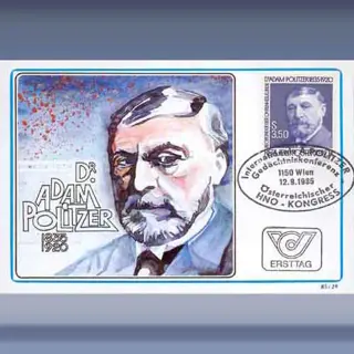 150e verjaardag professor Adam Politzer (1985)