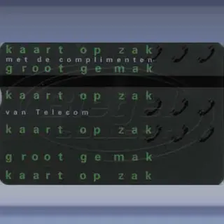 Kaart op zak